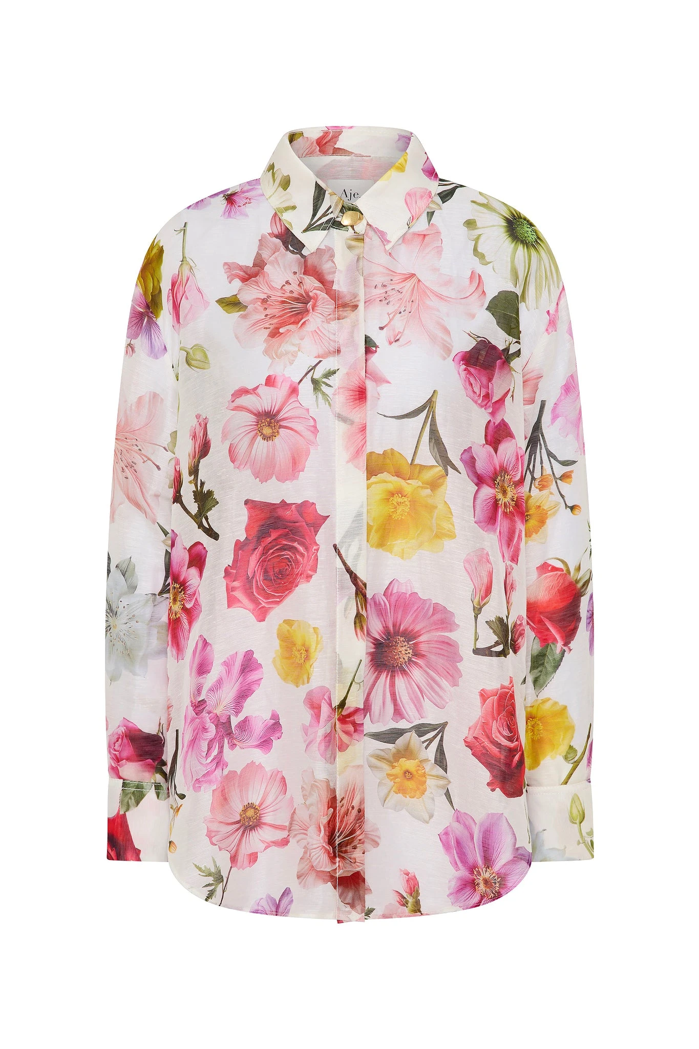 Aje-Fleur-Shirt Aje Multicolour Tops