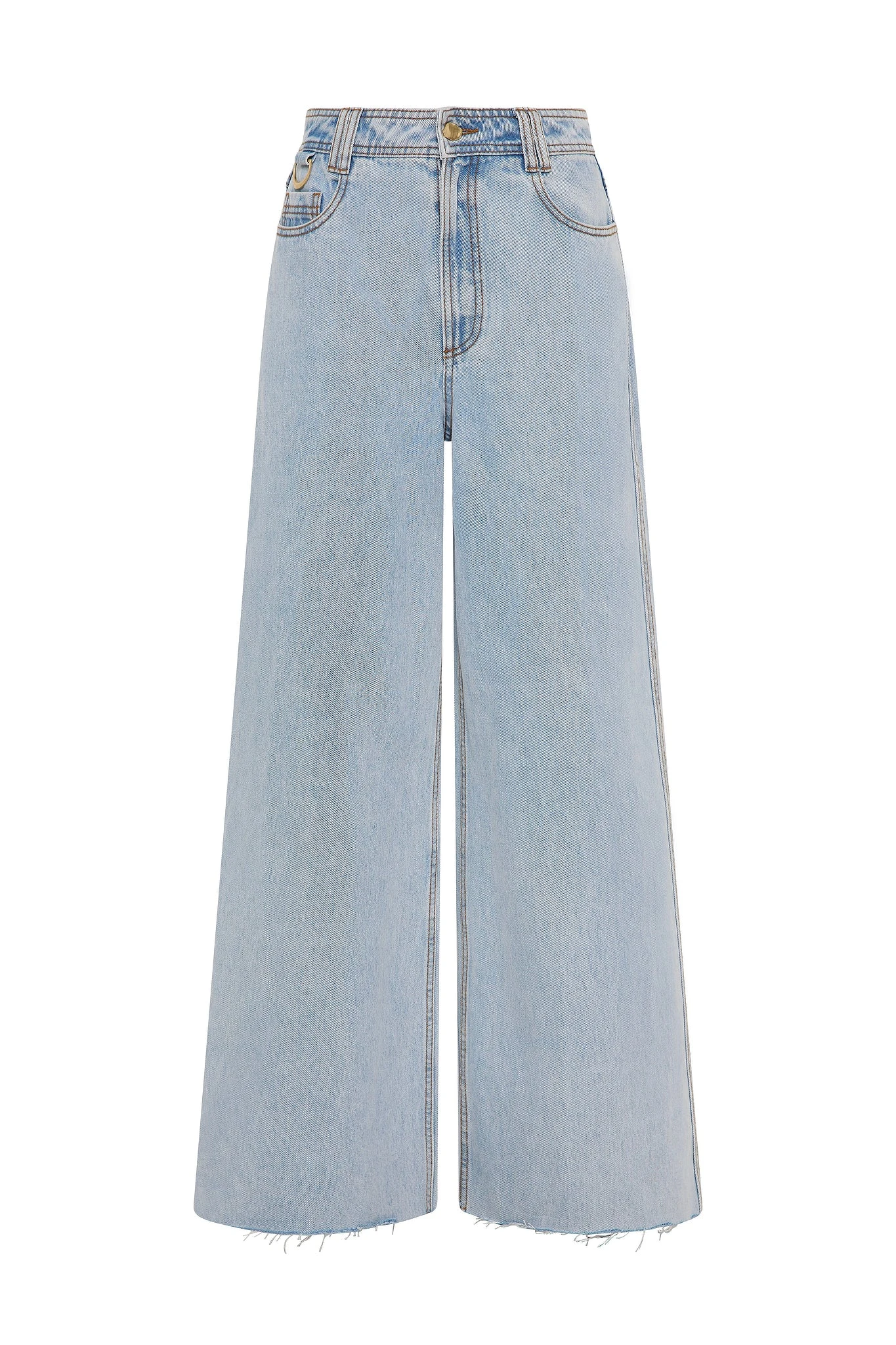 Aje-Outline-Denim-Jeans Aje Blue Pants