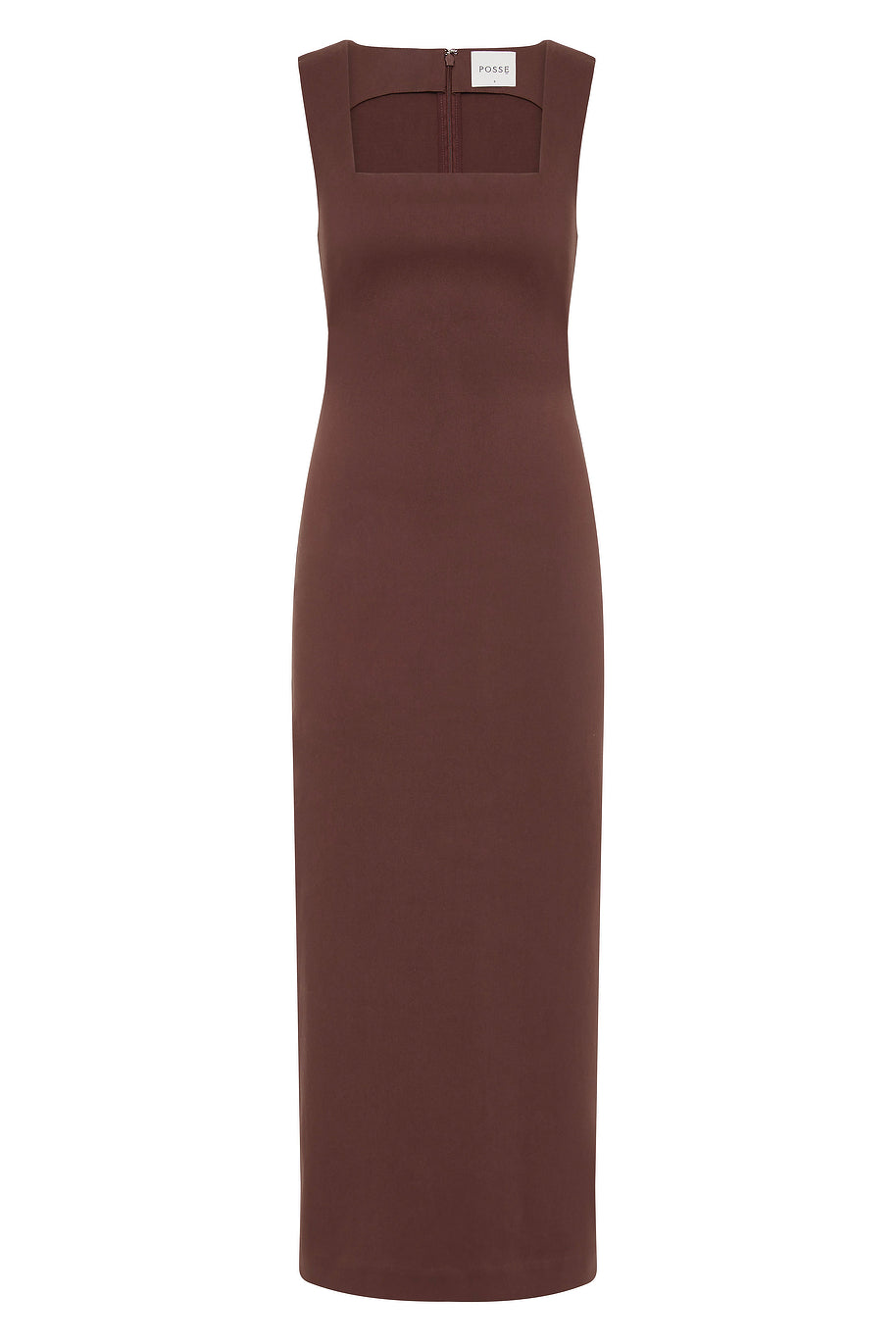Posse The label Alice Midi Dress – Chocolate