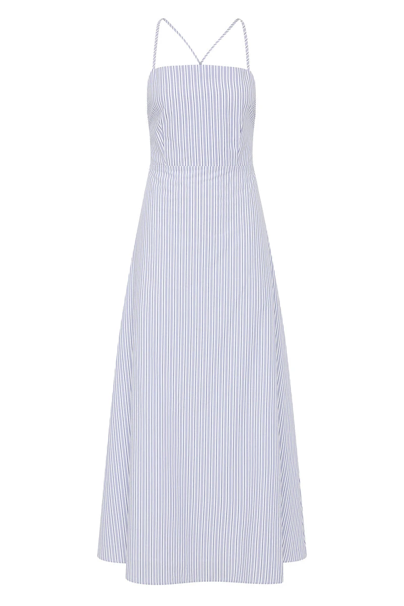Posse The label Aurelia Short - Blue Stripe Posse The label Clothing