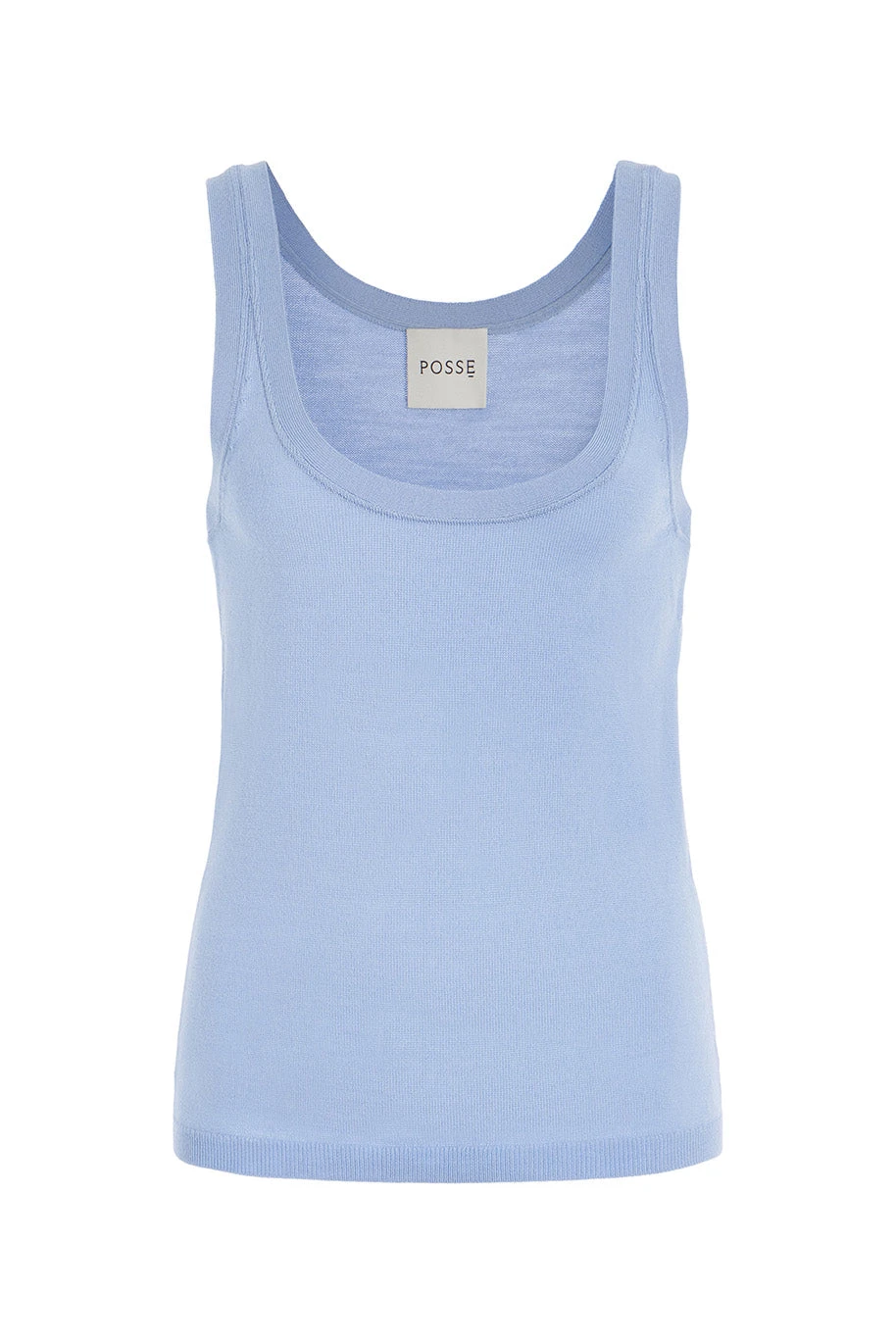 Posse The label Finley Singlet - Blue Posse The label Clothing