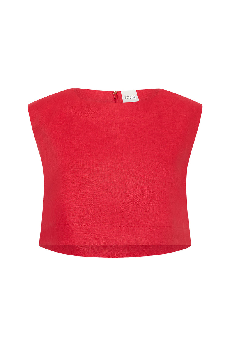 Posse The label Martina Top – Red
