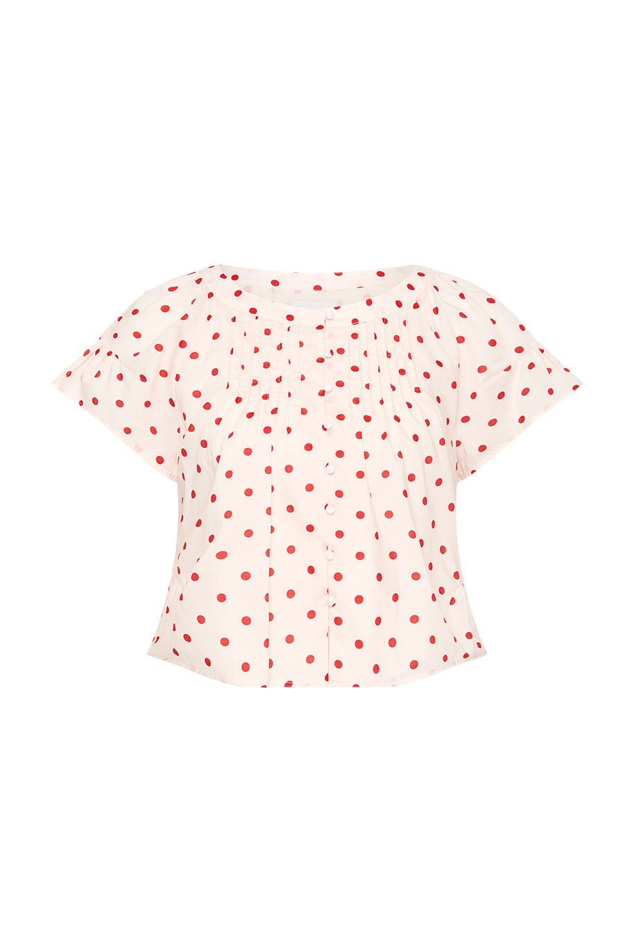 Posse The label Paloma Blouse – Petite Polka Dot