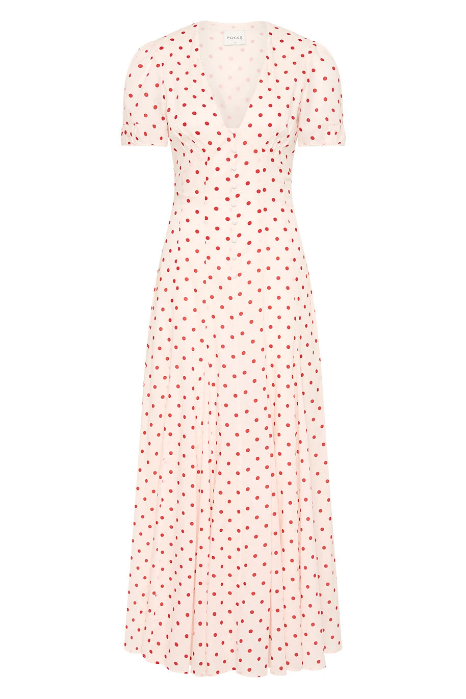 Posse The label Paloma Dress - Petite Polka Dot Posse The label Clothing