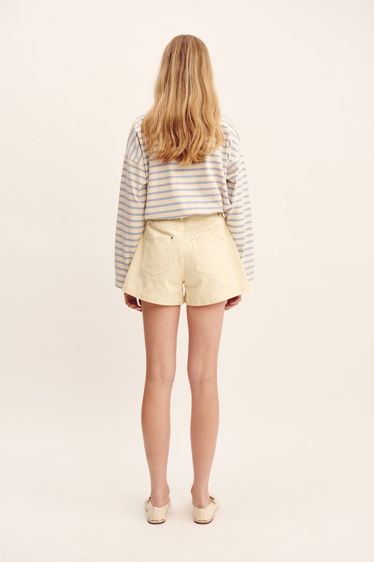 Posse The label Sedgewick Top – Sky Stripe