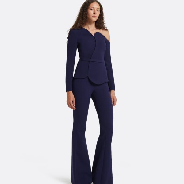 Safiyaa Adil Azurite Blue Top, view 5