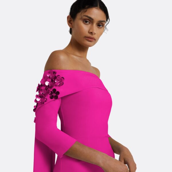 Safiyaa Bellara Wild Strawberry Harness With Soshin Dress, view 4