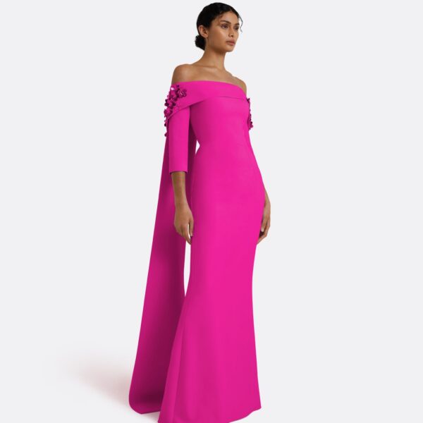 Safiyaa Bellara Wild Strawberry Harness With Soshin Dress, view 5