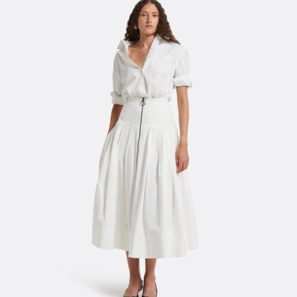 Safiyaa Benice Ivory Skirt, view 2