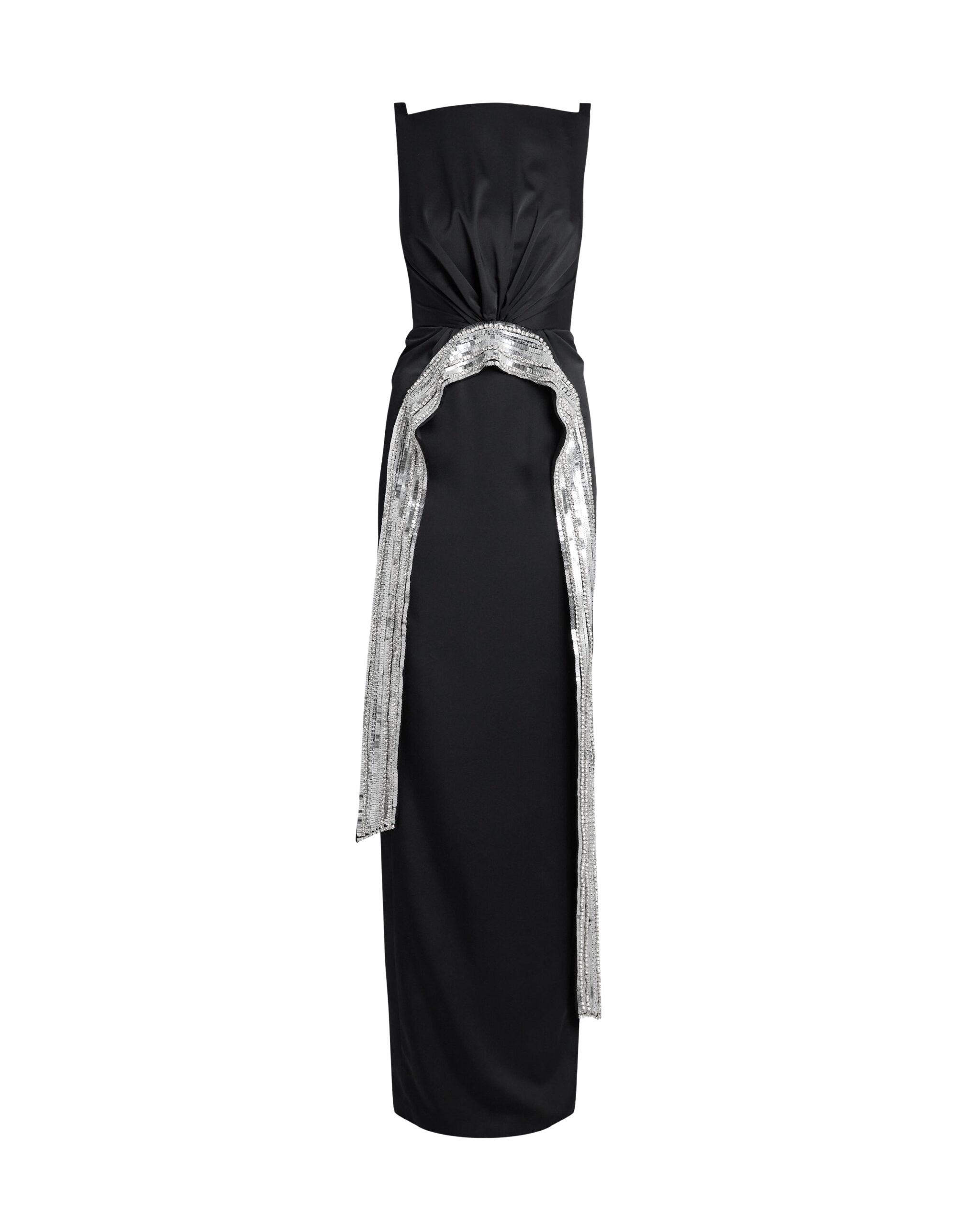 Safiyaa Bodrum Black Long Dress