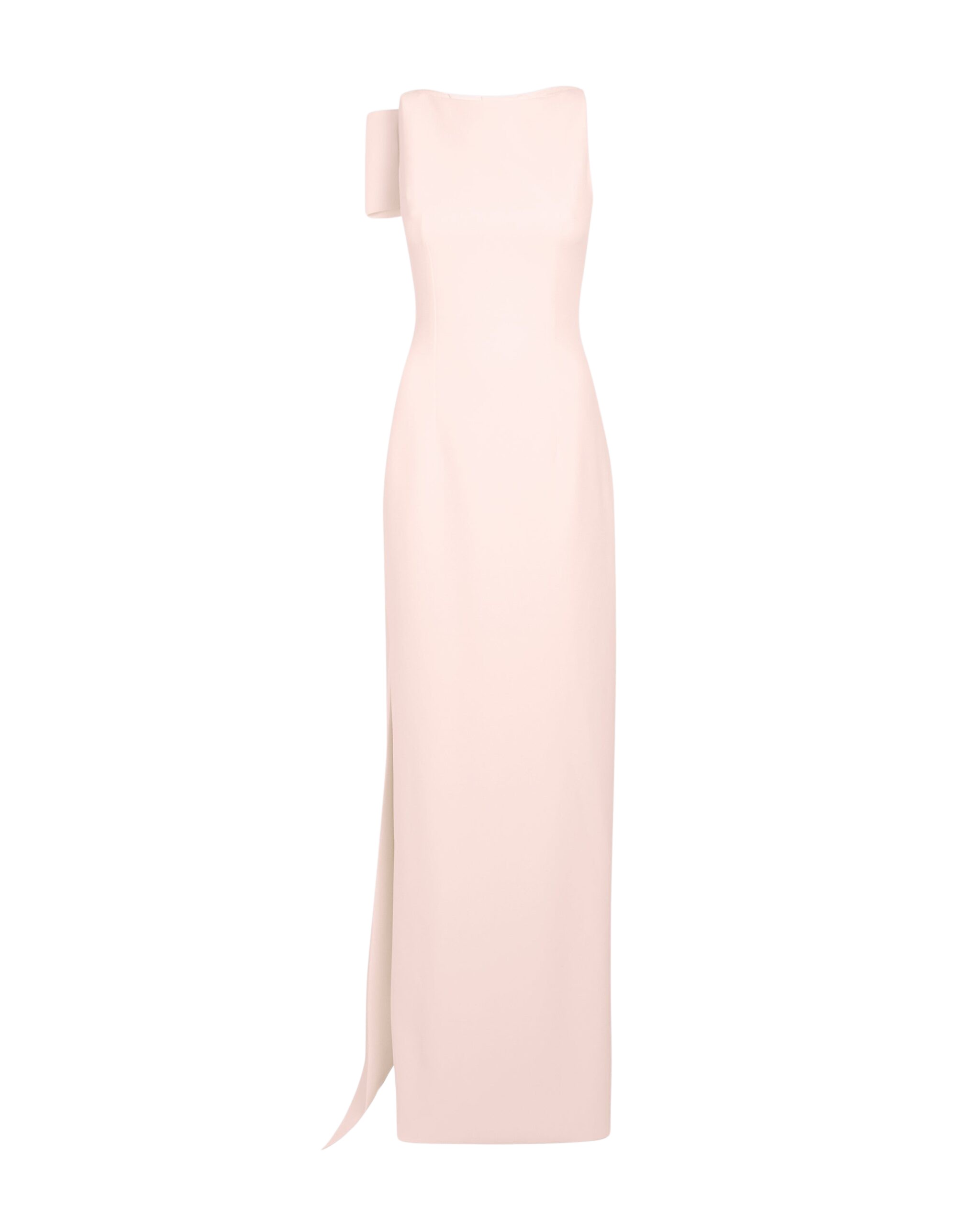 Safiyaa Celestia Pale Pink Long Dress