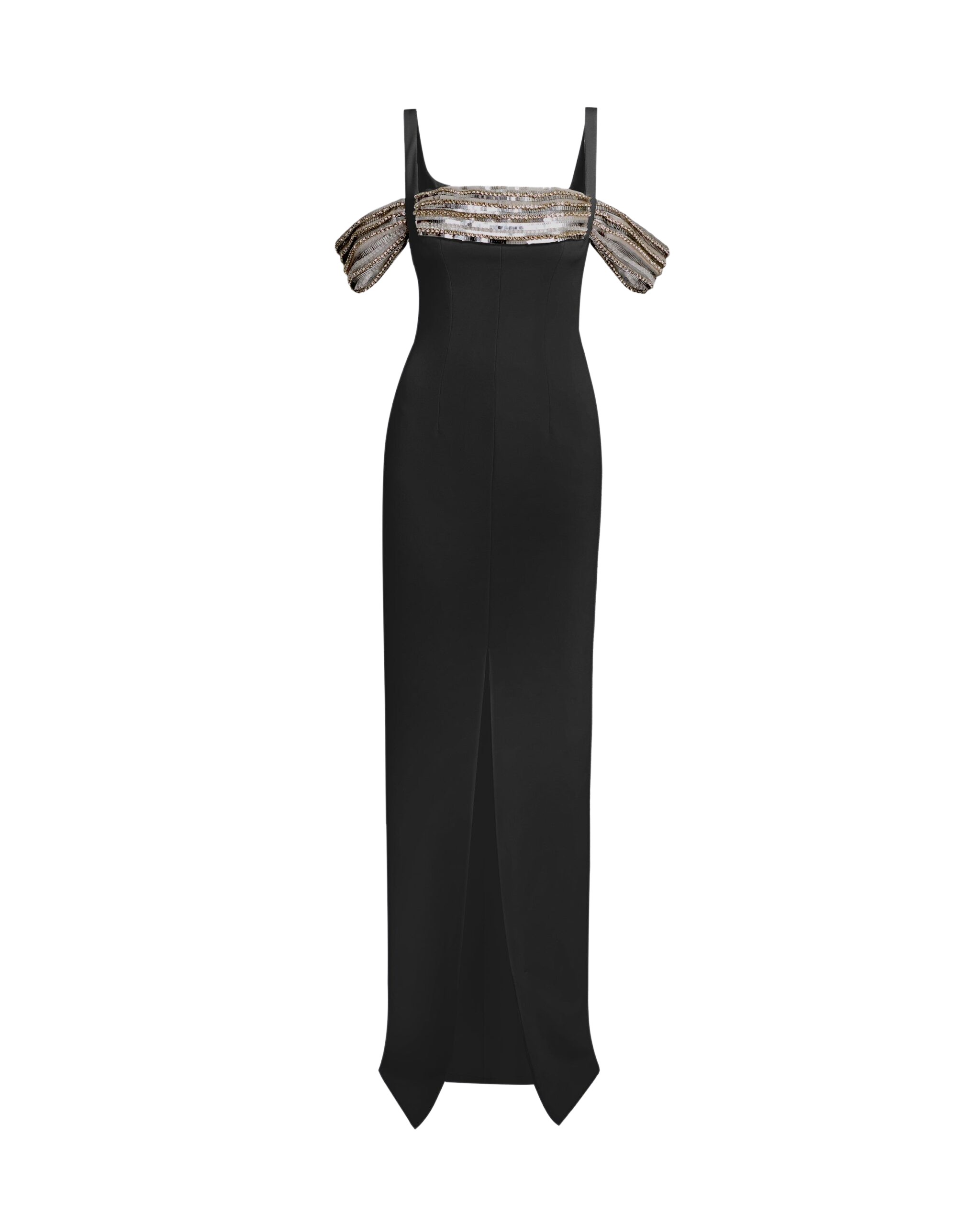 Safiyaa Dilek Black Long Dress