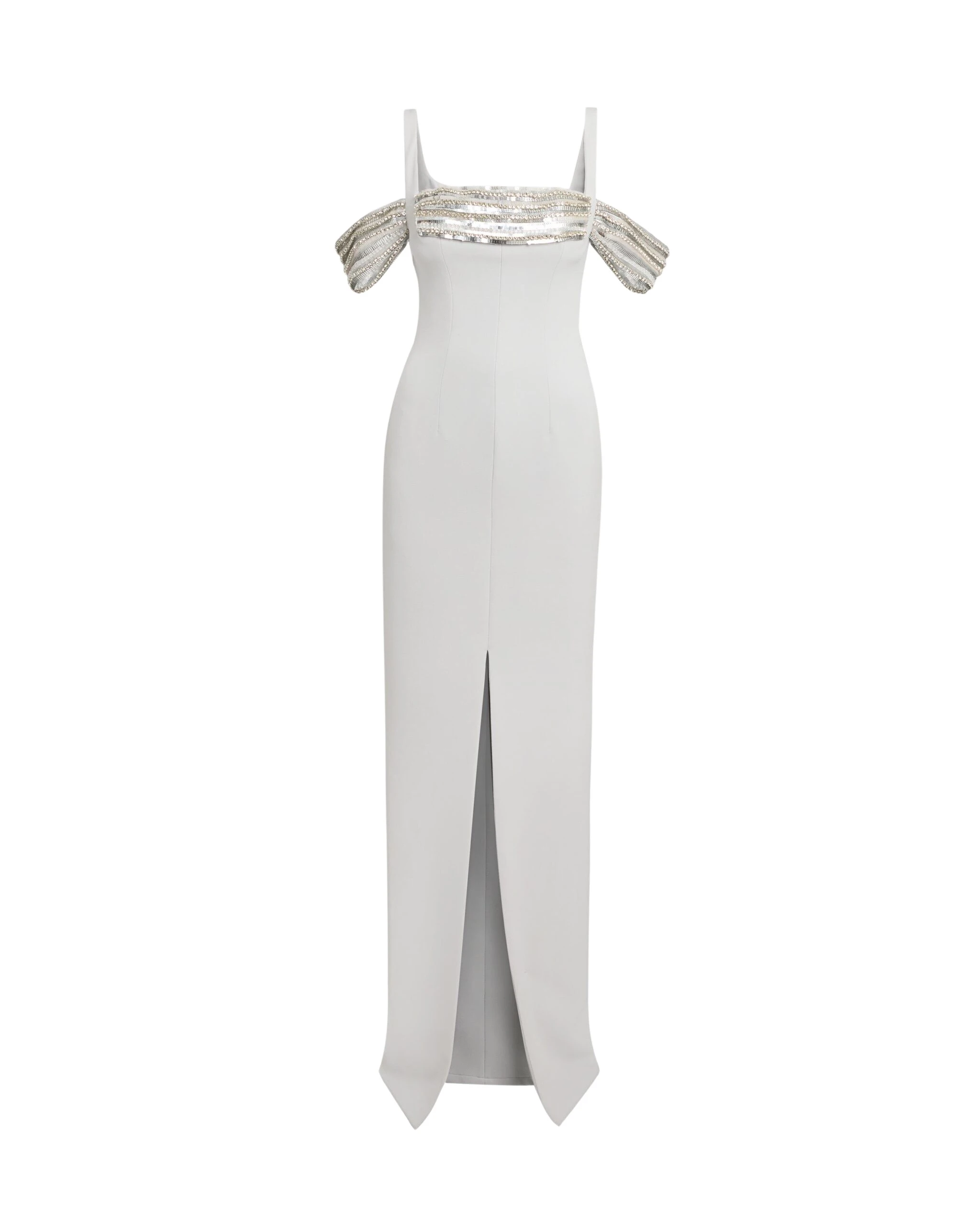 Safiyaa-Dilek-Stone-Grey-Long-Dress-scaled52738_nobg Safiyaa Clothing luxury Clothing from Luxury Handbags Marketplace