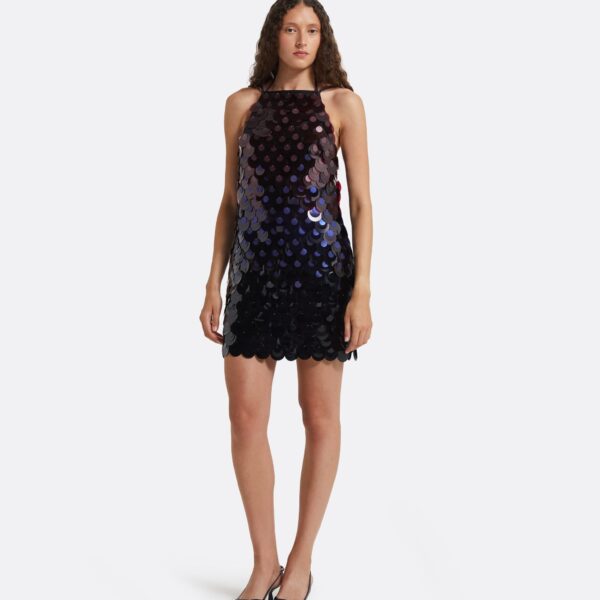 Safiyaa Emily Multi-Darks Short Dress, view 2