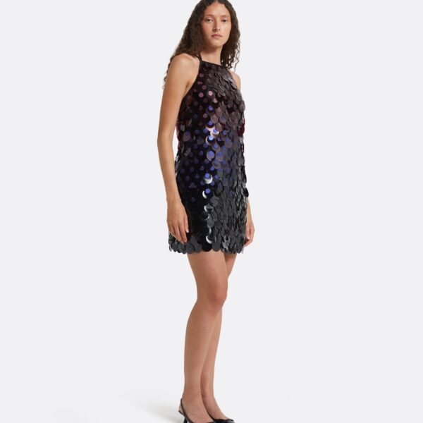 Safiyaa Emily Multi-Darks Short Dress, view 5