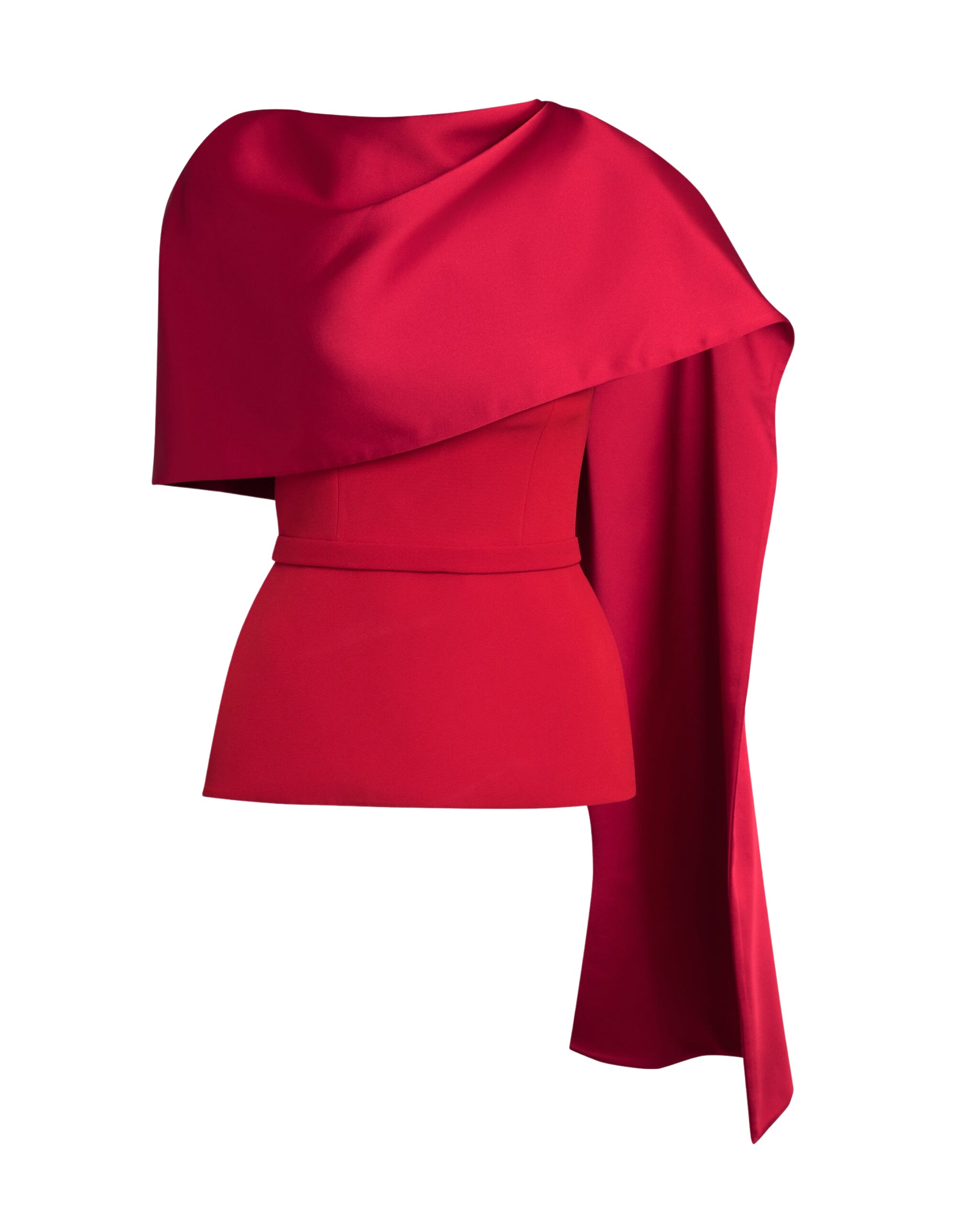 Safiyaa Evangeline Dazzling Red Top