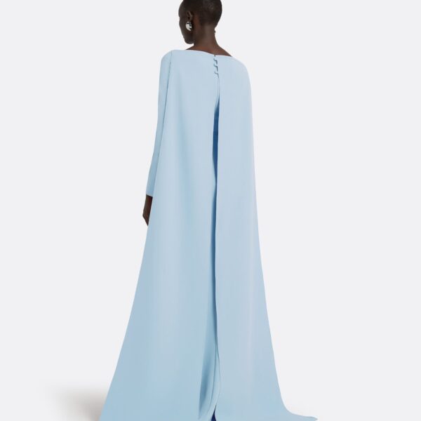Safiyaa Ginevra Pale Blue Long Dress, view 3