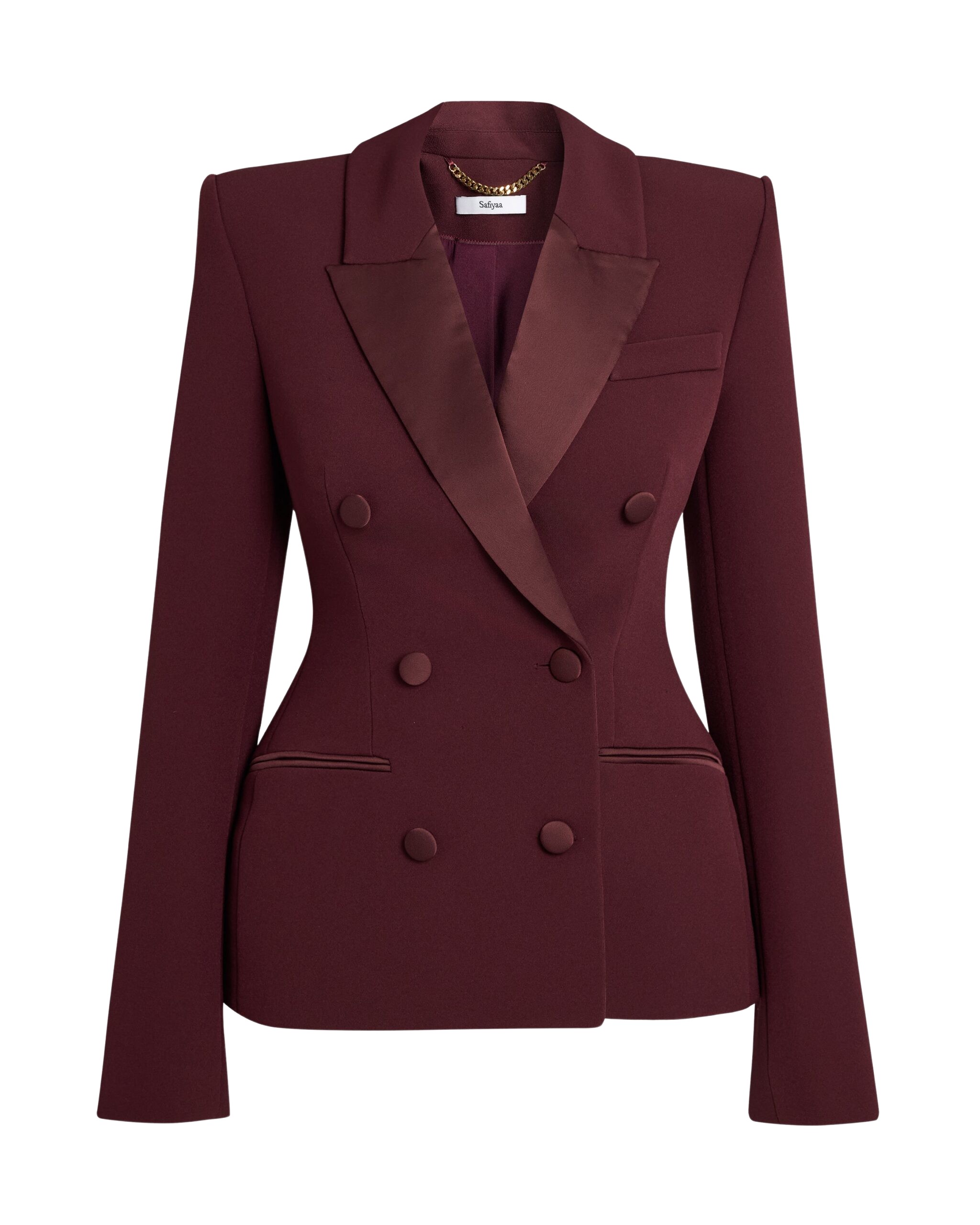 Safiyaa Gulsen Wine Jacket