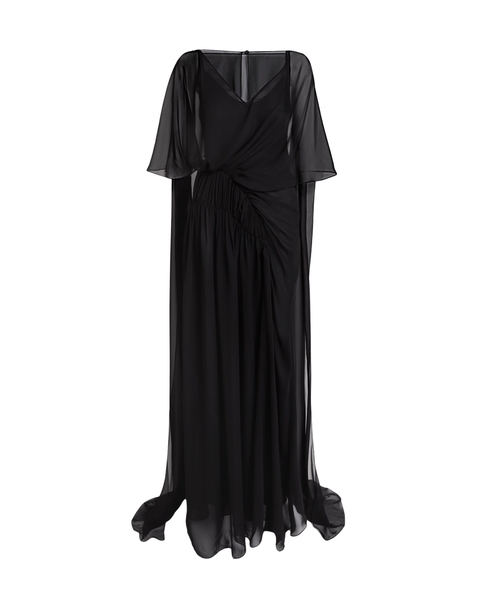 Safiyaa Halima Black Long Dress
