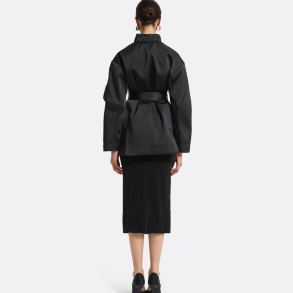 Safiyaa Ipek Black Jacket, view 3