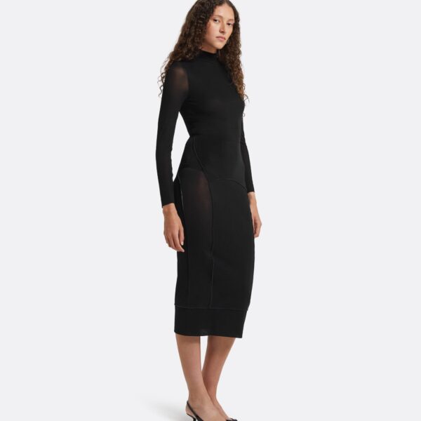 Safiyaa Madeleine Black Skirt, view 5