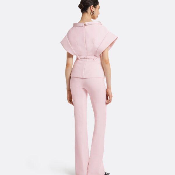 Safiyaa Silvia Barely Pink Top, view 3