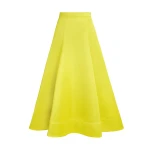Safiyaa-Uchgen-Chartreuse-Skirt-scaled26509_nobg Safiyaa Clothing luxury Clothing from Luxury Handbags Marketplace