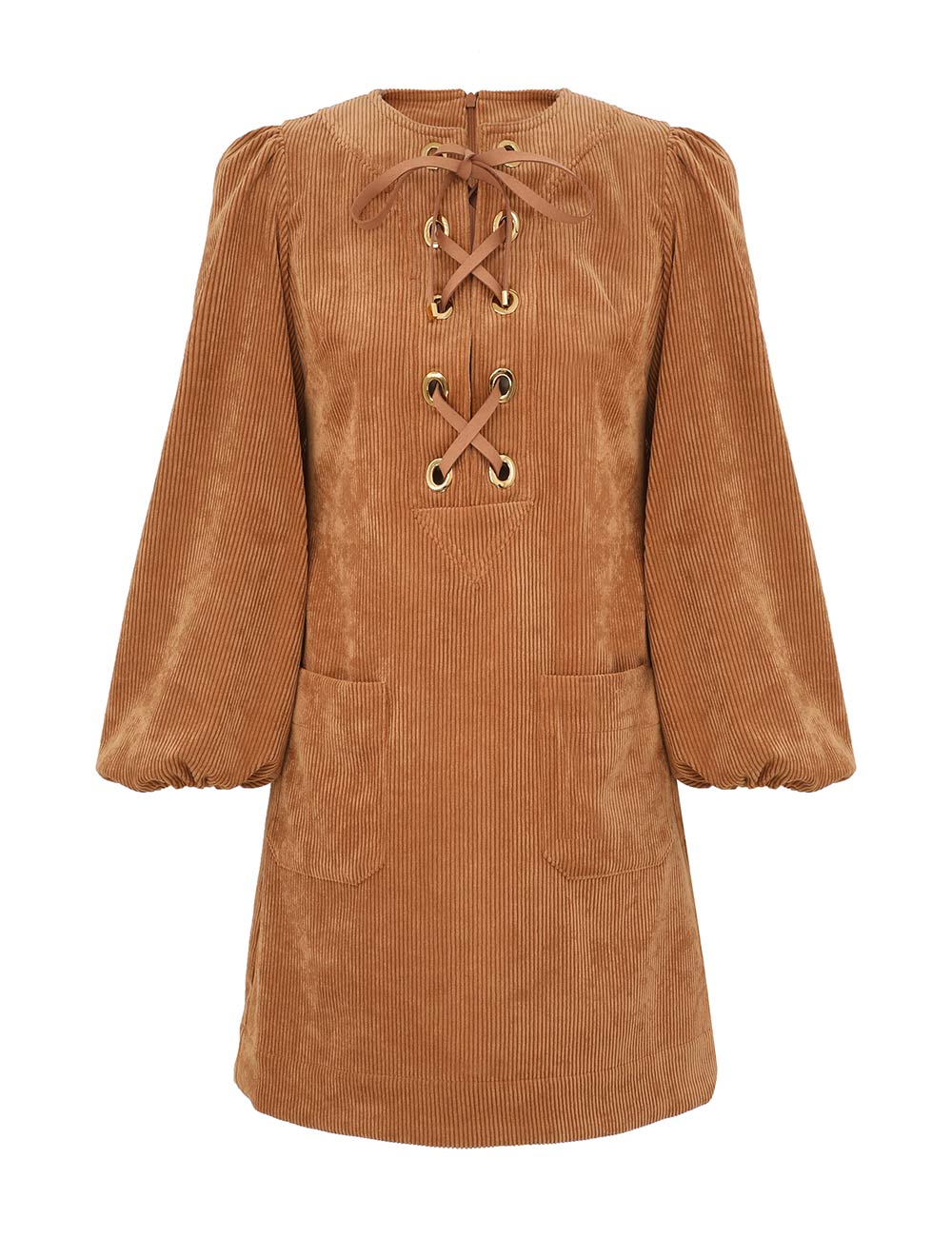 Zimmermann Illuminate Cord Shift Dress