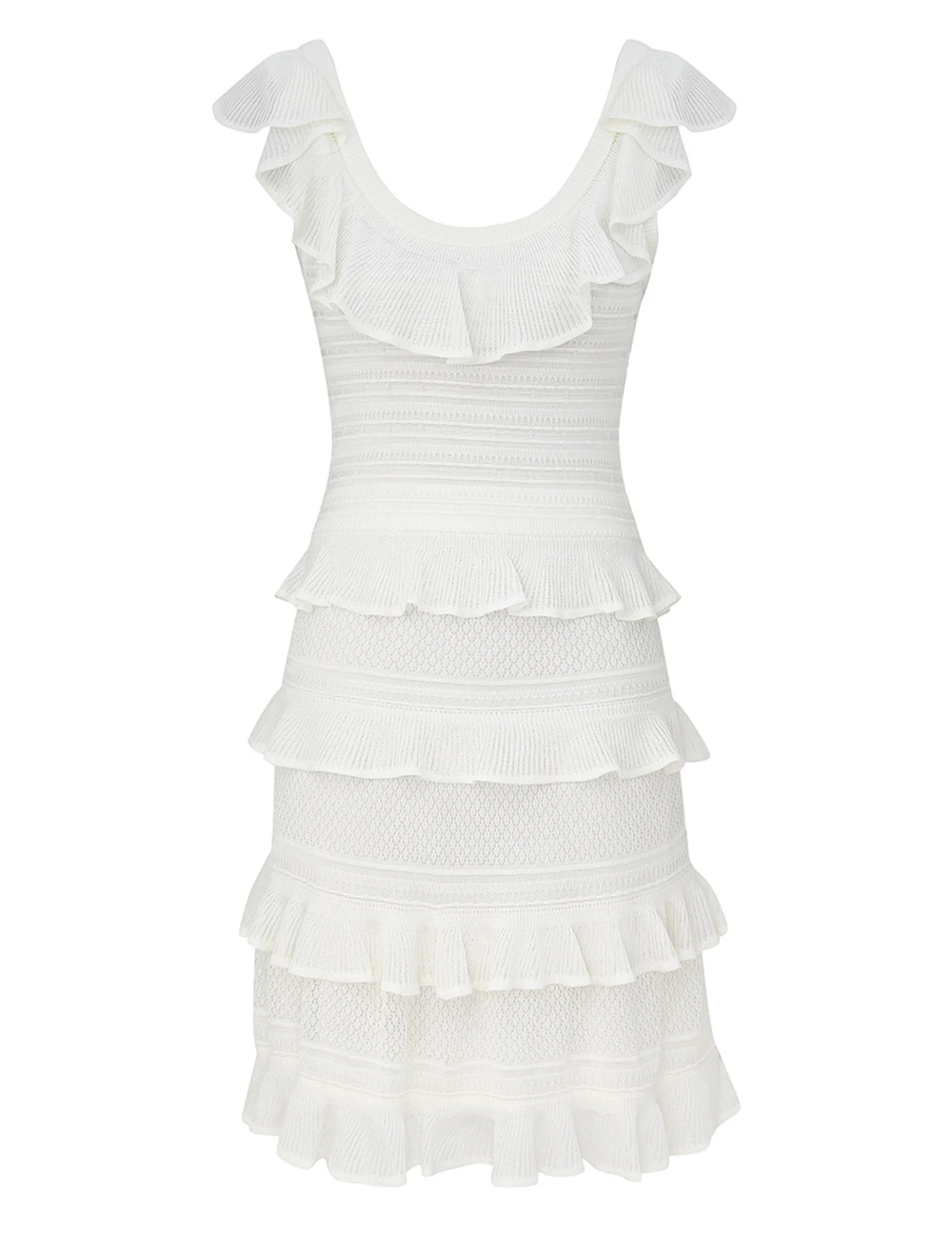 Zimmermann Illuminate Lace Frill Mini Zimmermann dress