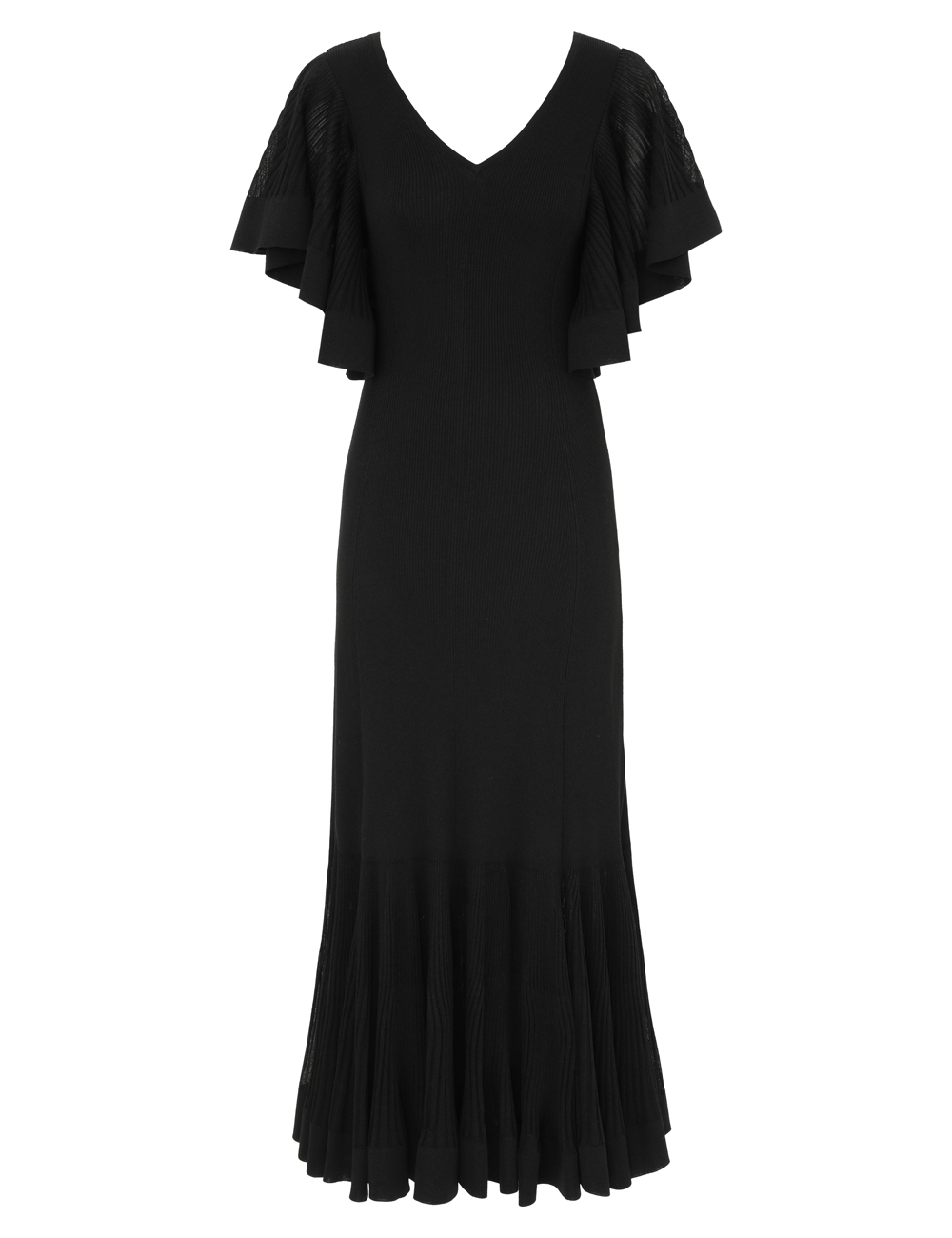 Zimmermann Illuminate Pleated Frill Maxi Dress