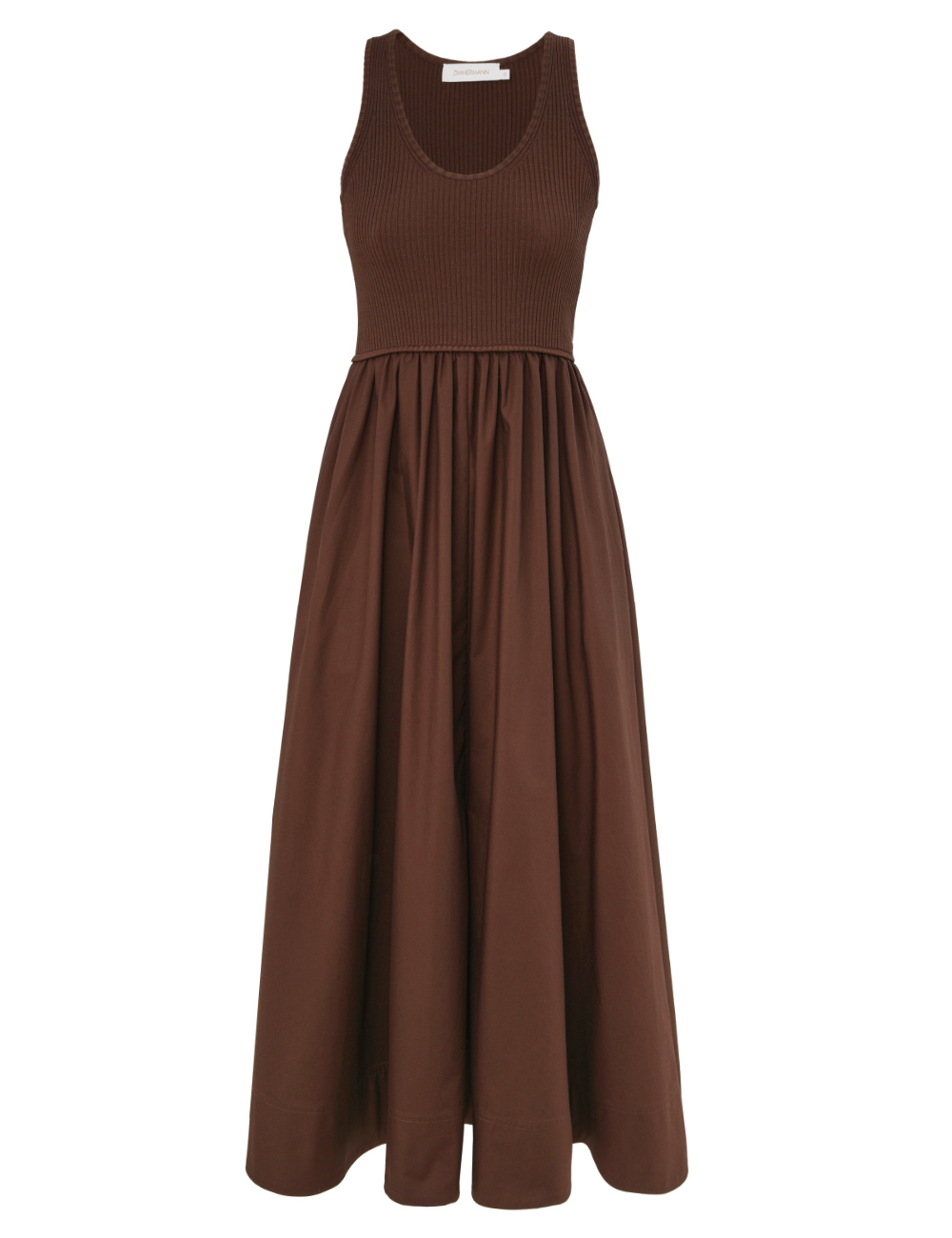 Zimmermann Poplin Racer Dress