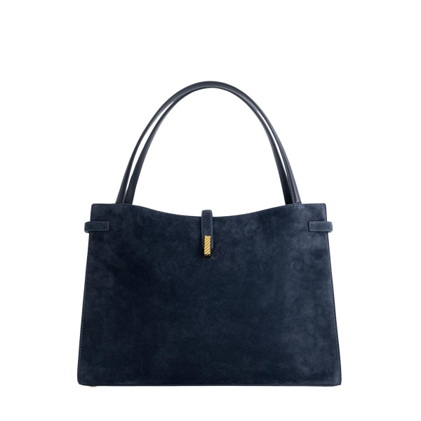 mlouye Isla Tote - Suede Marine Bags luxury Bags from  Luxury Handbags Marketplace