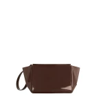 mlouye Large Triangle Pouch - Patent Brown Accessories luxury Accessories from  Luxury Handbags Marketplace