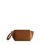 mlouye-Medium-Triangle-Pouch-Praline-scaled66020_nobg mlouye Medium Triangle Pouch - Praline Accessories luxury Accessories from Luxury Handbags Marketplace