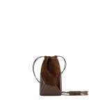 mlouye Naomi Phone Pouch - Patent Brown Accessories luxury Accessories from  Luxury Handbags Marketplace