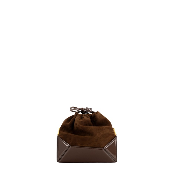 mlouye Naomi Pouch - Patent Brown Accessories luxury Accessories from  Luxury Handbags Marketplace