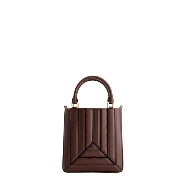 mlouye Sera Tall Tote Mini - Espresso Bags luxury Bags from  Luxury Handbags Marketplace