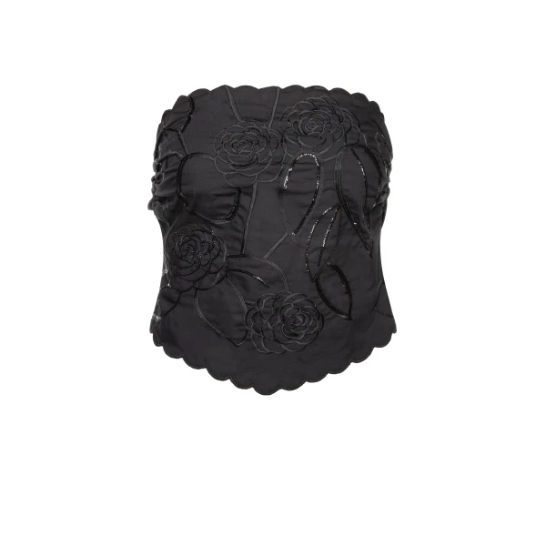 Bernadette Bustier Petit Beurre Embroidered