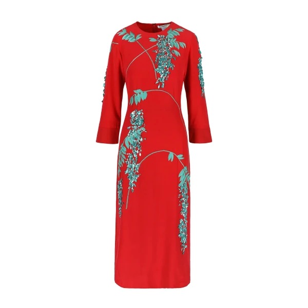 Bernadette Dress Harry Embroidered