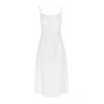 Bernadette Dress Petit Beurre Embroidered