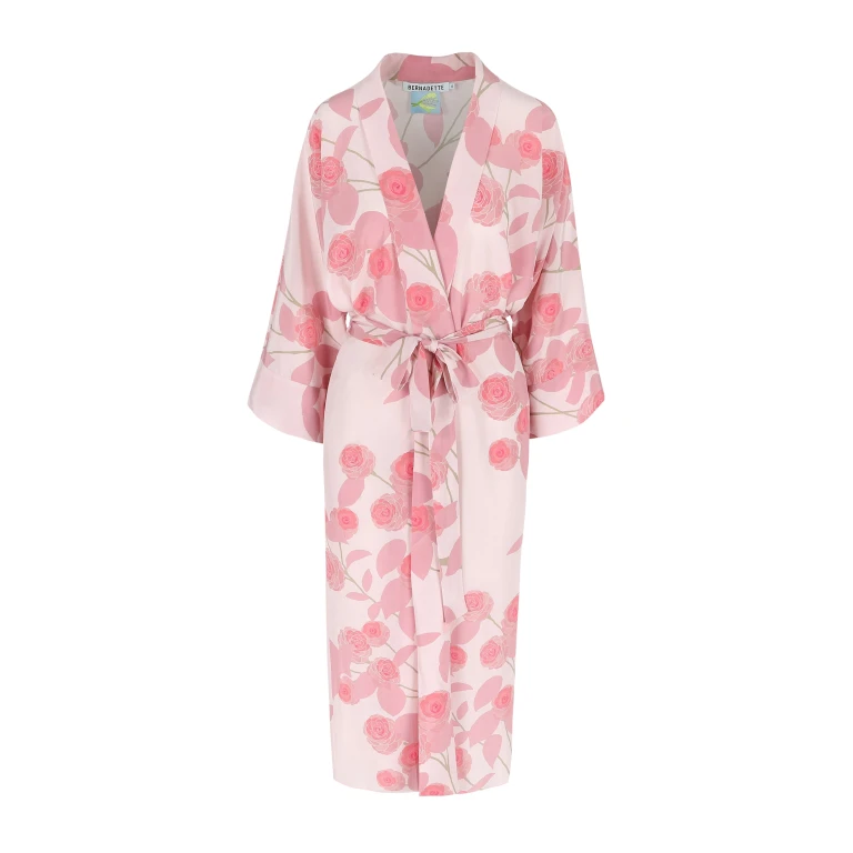 Bernadette Peignoir Silk Crepe de Chine