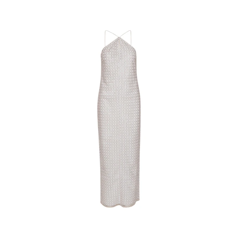 Rotate Beige Dresses luxury Clothing from  Luxury Handbags Marketplace