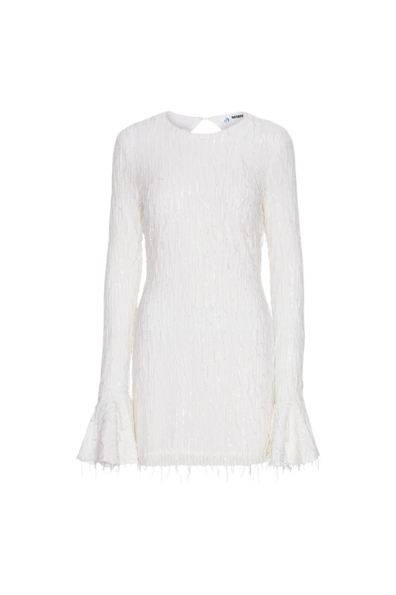Rotate-Birger-Christensen-Mini-Open-Back-Dress-White12113_nobg Rotate White Dresses luxury Clothing from Luxury Handbags Marketplace