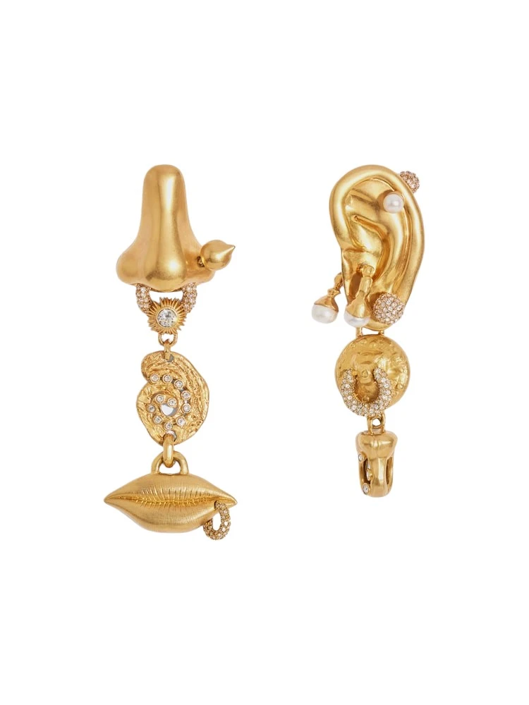 Schiaparelli-Anatomic-Bijoux-Earrings39729_nobg Schiaparelli Earrings luxury Earrings from Luxury Handbags Marketplace