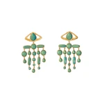 Schiaparelli-Cabochon-Eye-Earrings92131_nobg Schiaparelli Earrings luxury Earrings from Luxury Handbags Marketplace