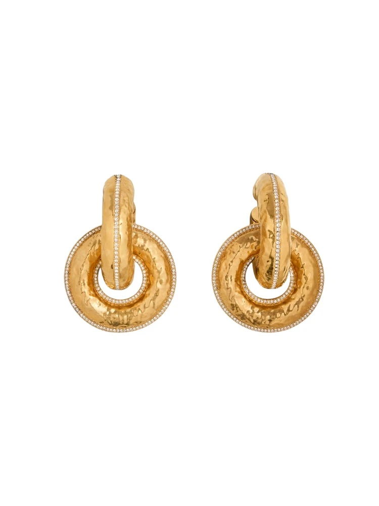Schiaparelli-Donut-Earrings90080_nobg Schiaparelli Earrings luxury Earrings from Luxury Handbags Marketplace