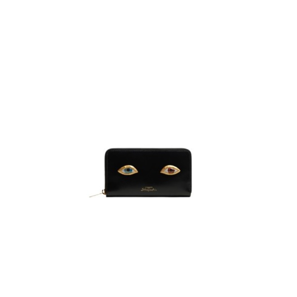 Schiaparelli Eyes Wallet luxury Accessories from  Luxury Handbags Marketplace
