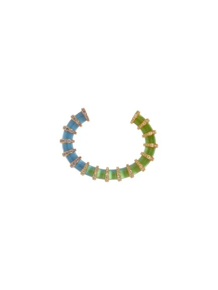 Schiaparelli-Gradient-Hoop-Bracelet21340_nobg Schiaparelli Bracelets luxury Bracelets from Luxury Handbags Marketplace