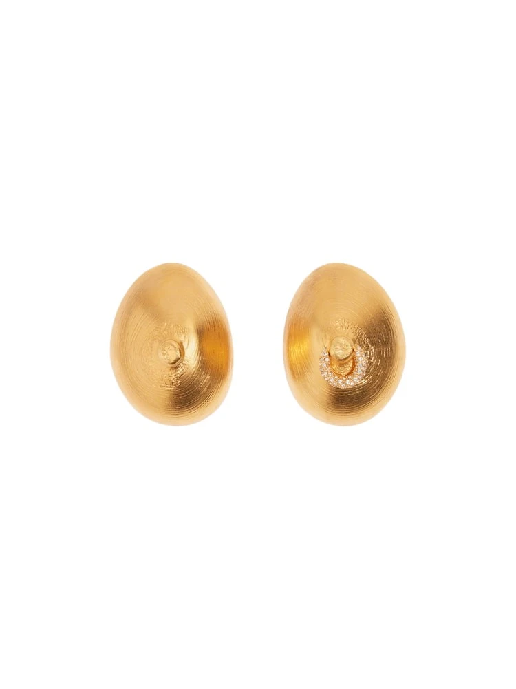 Schiaparelli-Nipple-Seashell-Earrings63099_nobg Schiaparelli Earrings luxury Earrings from Luxury Handbags Marketplace