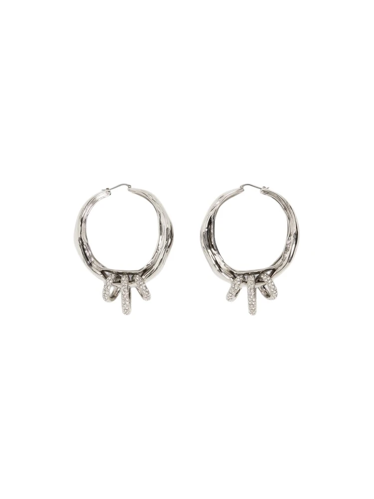 Schiaparelli-Textured-Ribbon-Earrings66884_nobg Schiaparelli Earrings luxury Earrings from Luxury Handbags Marketplace